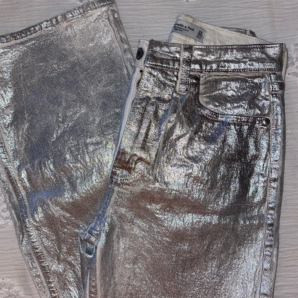 Metallic Jeans
